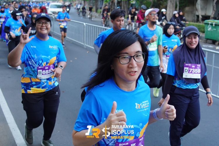 Race photo from SURABAYA ISOPLUS MARATHON 2025