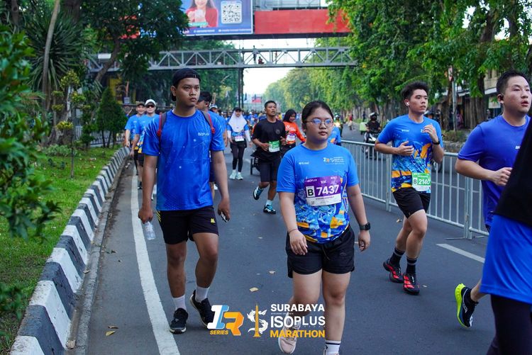 Race photo from SURABAYA ISOPLUS MARATHON 2025