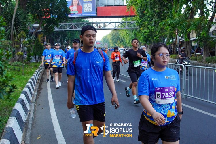 Race photo from SURABAYA ISOPLUS MARATHON 2025