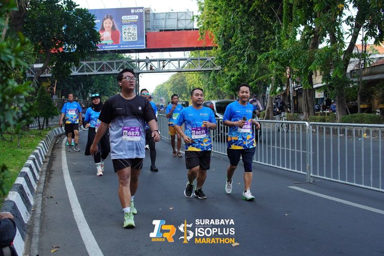 Race photo from SURABAYA ISOPLUS MARATHON 2025