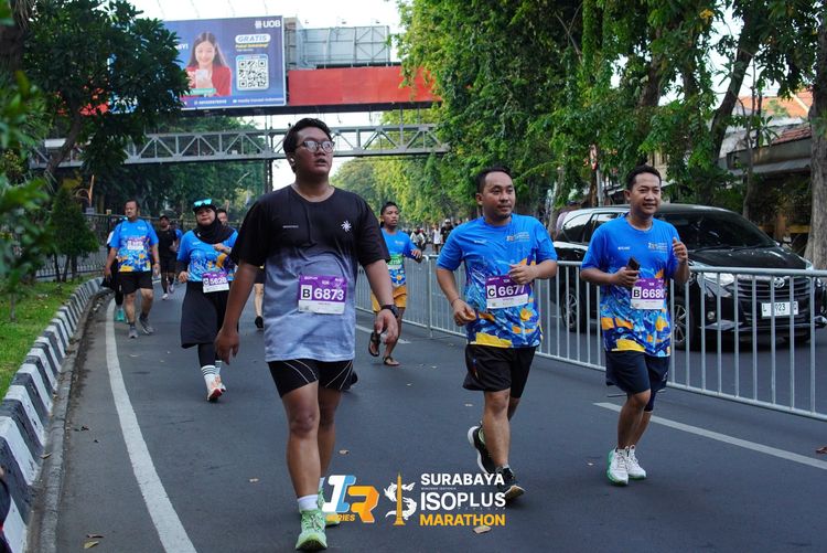 Race photo from SURABAYA ISOPLUS MARATHON 2025