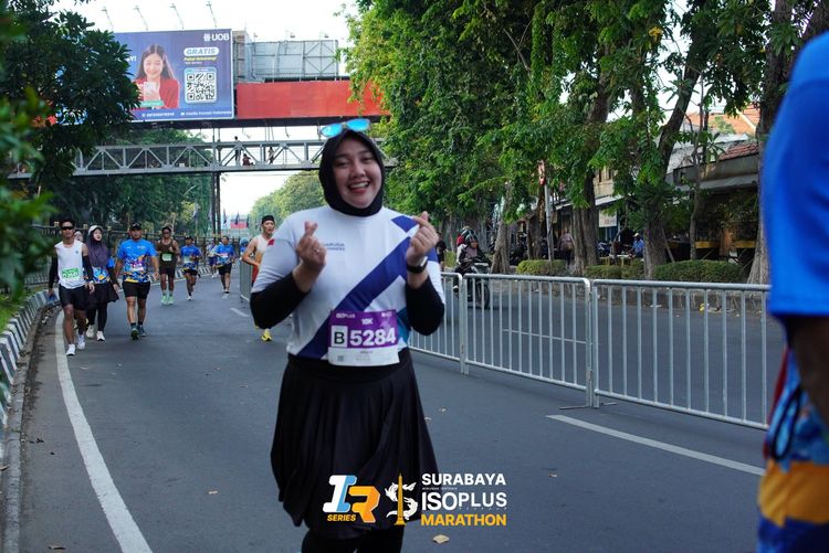 Race photo from SURABAYA ISOPLUS MARATHON 2025