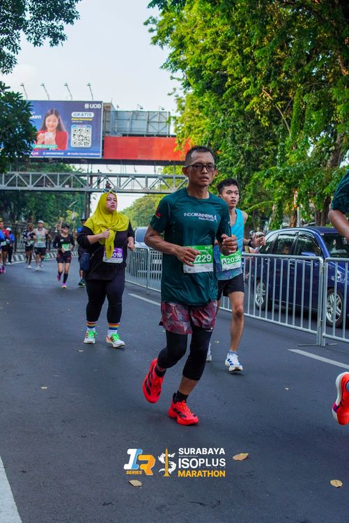 Race photo from SURABAYA ISOPLUS MARATHON 2025