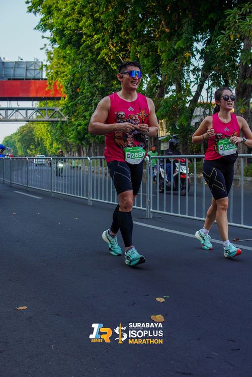 Race photo from SURABAYA ISOPLUS MARATHON 2025