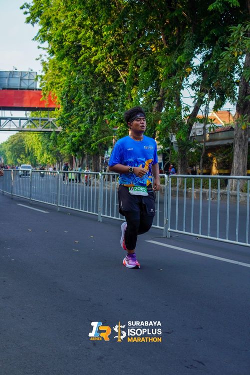 Race photo from SURABAYA ISOPLUS MARATHON 2025