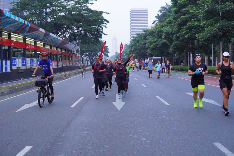 Race photo from One Run 10K Vibes 2024