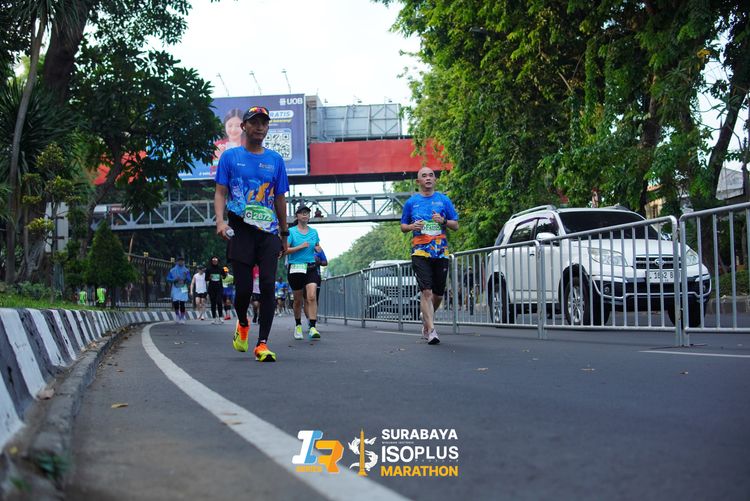Race photo from SURABAYA ISOPLUS MARATHON 2025