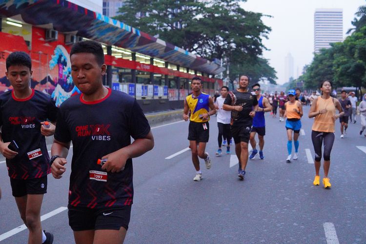 Race photo from One Run 10K Vibes 2024
