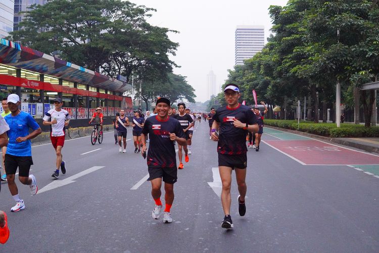 Race photo from One Run 10K Vibes 2024