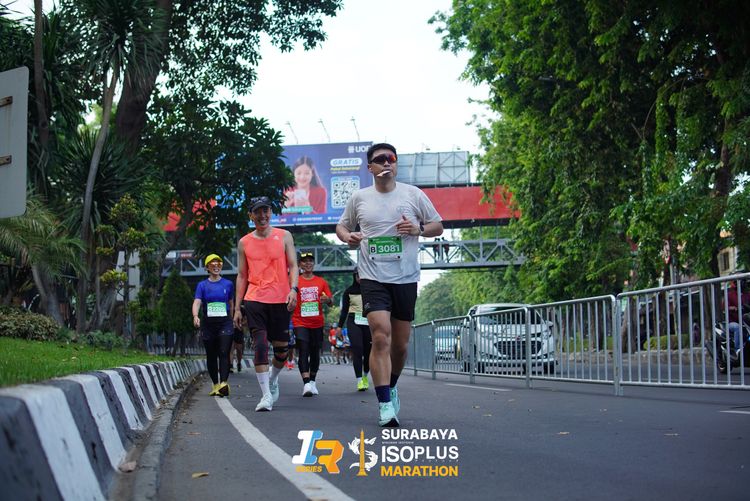 Race photo from SURABAYA ISOPLUS MARATHON 2025