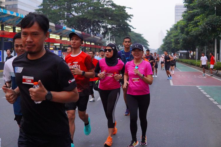 Race photo from One Run 10K Vibes 2024