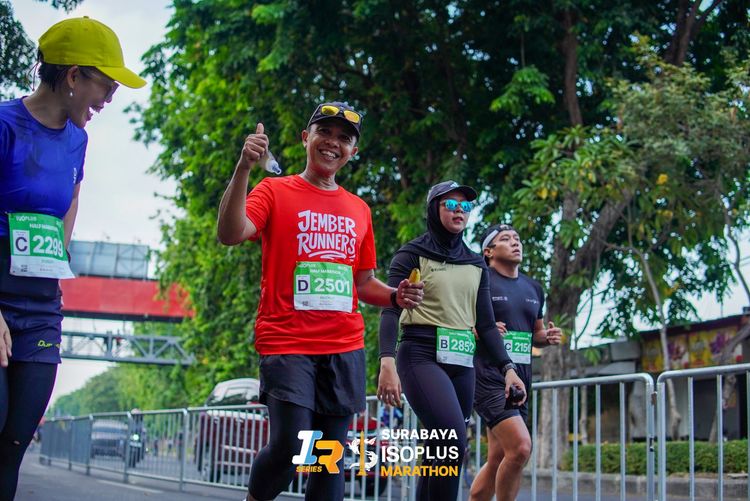 Race photo from SURABAYA ISOPLUS MARATHON 2025