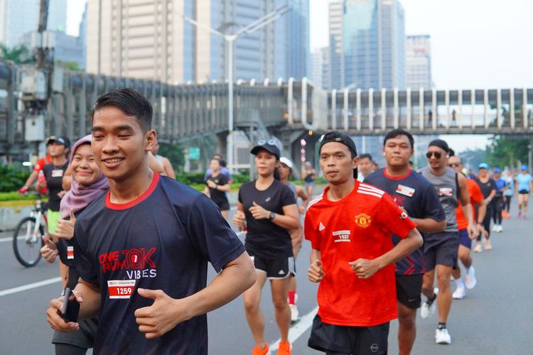 Race photo from One Run 10K Vibes 2024