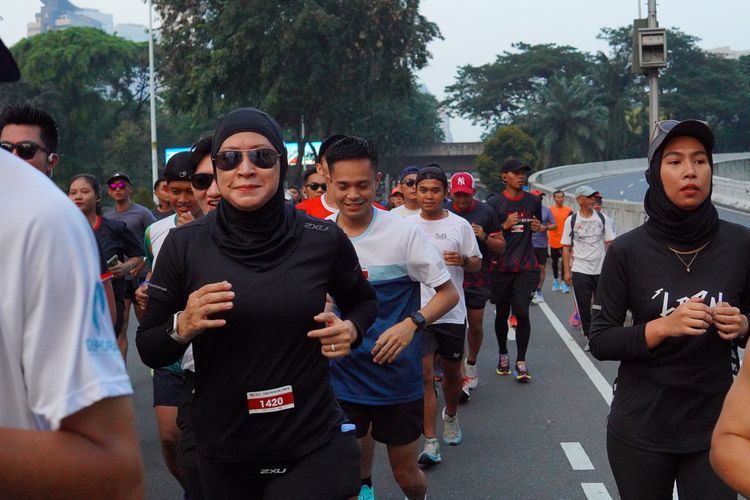 Race photo from One Run 10K Vibes 2024