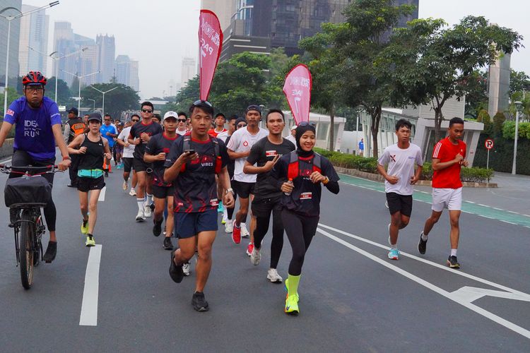 Race photo from One Run 10K Vibes 2024