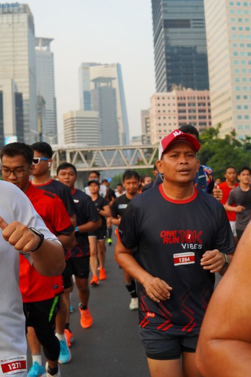 Race photo from One Run 10K Vibes 2024
