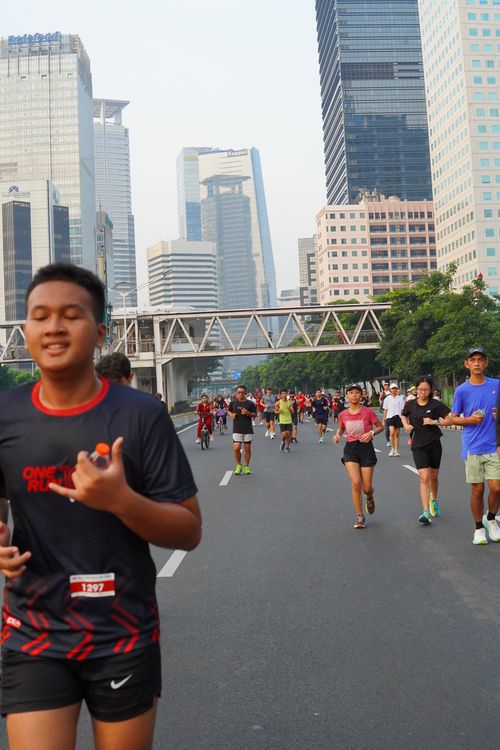 Race photo from One Run 10K Vibes 2024