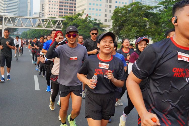 Race photo from One Run 10K Vibes 2024
