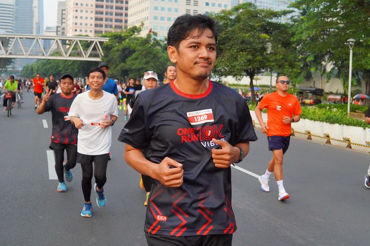 Race photo from One Run 10K Vibes 2024