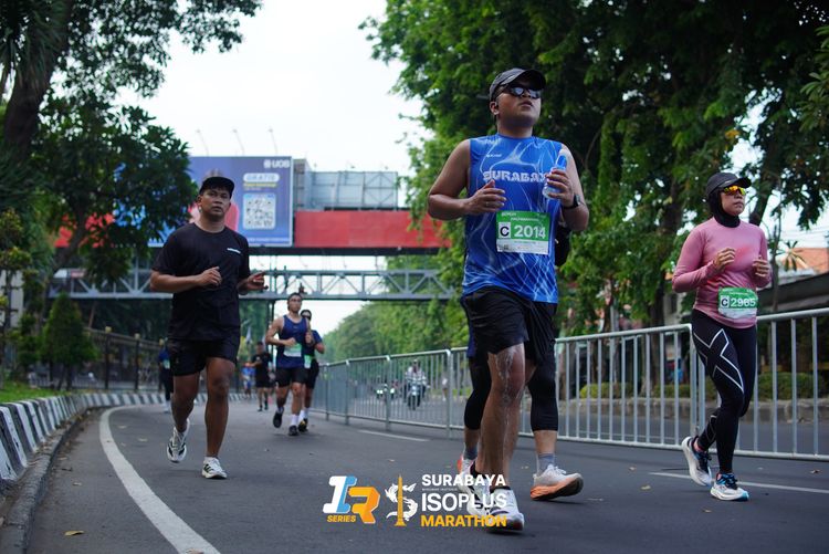 Race photo from SURABAYA ISOPLUS MARATHON 2025