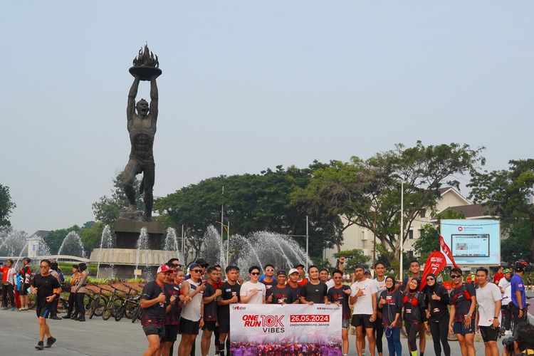 Race photo from One Run 10K Vibes 2024