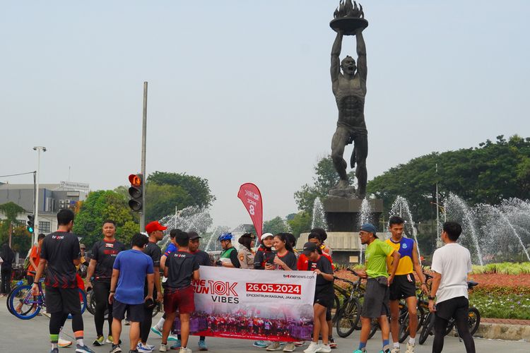 Race photo from One Run 10K Vibes 2024