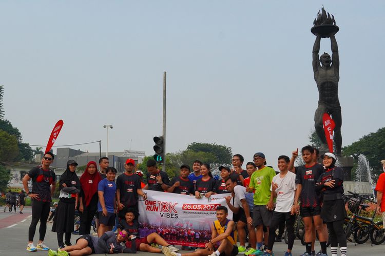 Race photo from One Run 10K Vibes 2024