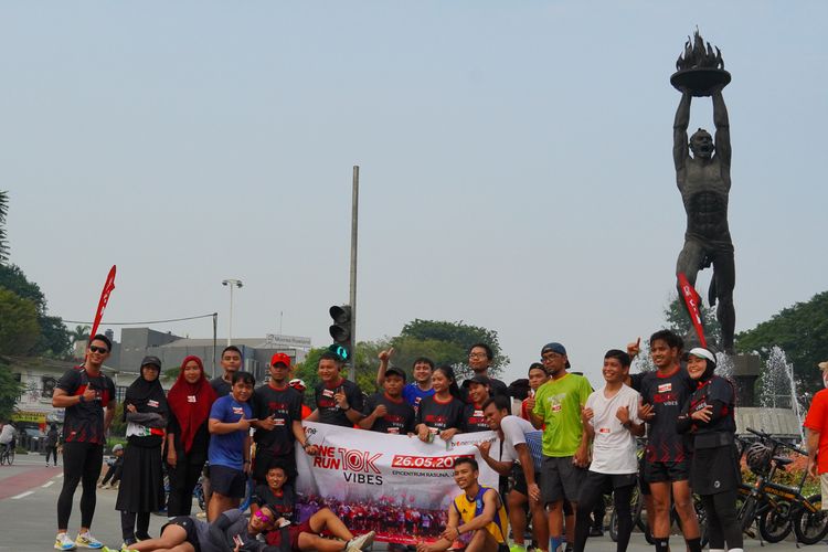 Race photo from One Run 10K Vibes 2024