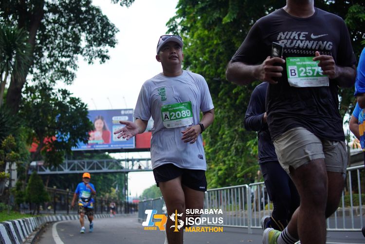Race photo from SURABAYA ISOPLUS MARATHON 2025