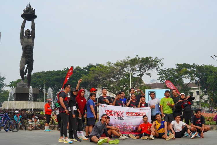 Race photo from One Run 10K Vibes 2024