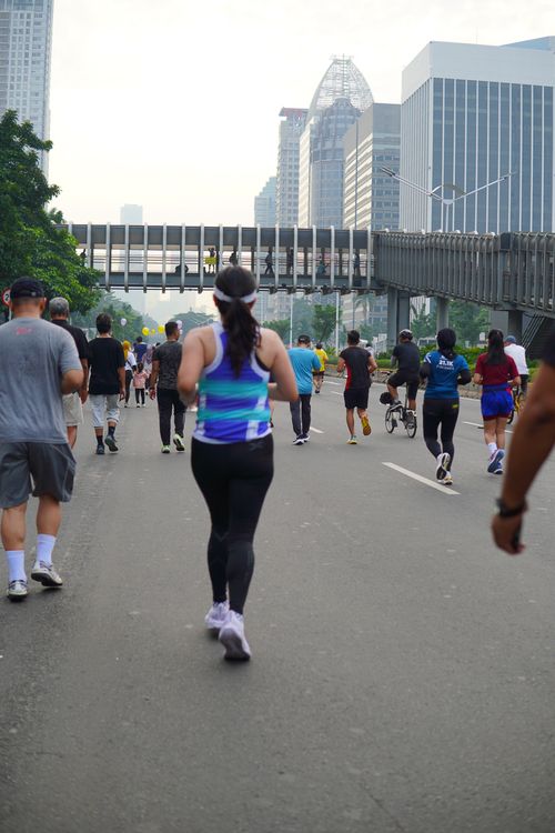 Race photo from One Run 10K Vibes 2024