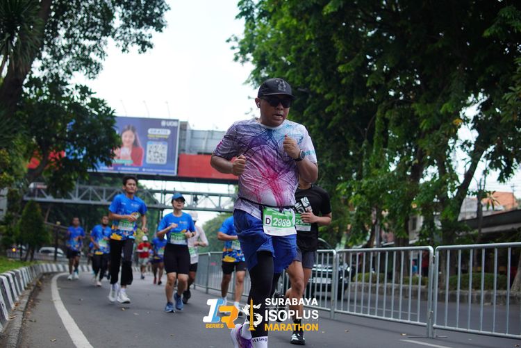 Race photo from SURABAYA ISOPLUS MARATHON 2025