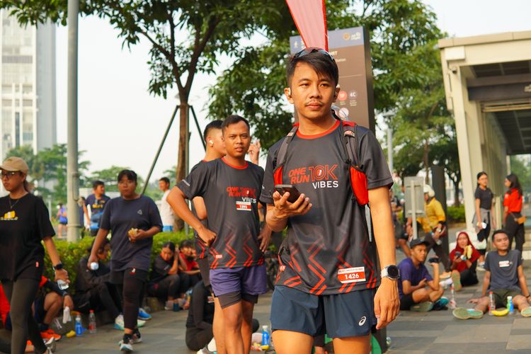 Race photo from One Run 10K Vibes 2024