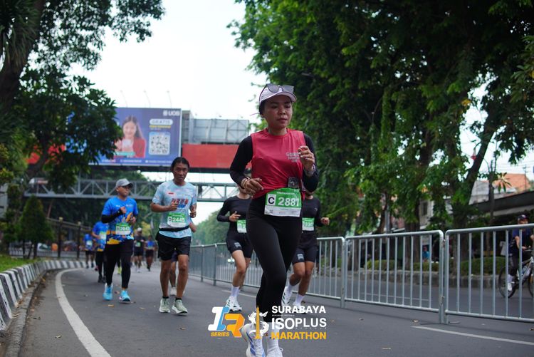 Race photo from SURABAYA ISOPLUS MARATHON 2025