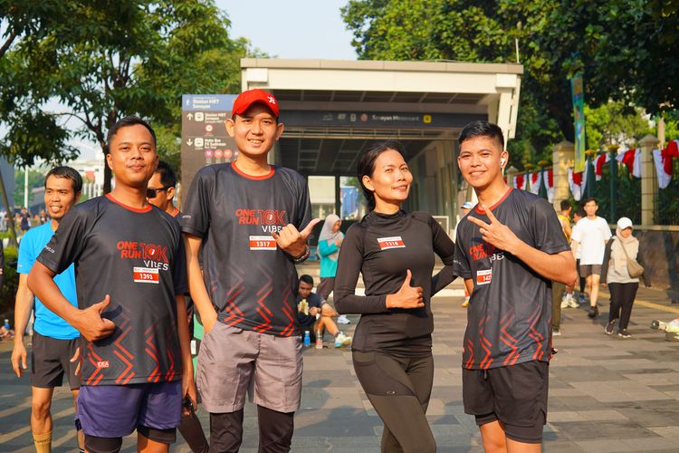 Race photo from One Run 10K Vibes 2024