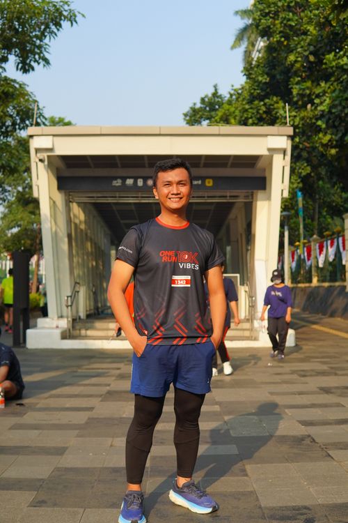 Race photo from One Run 10K Vibes 2024