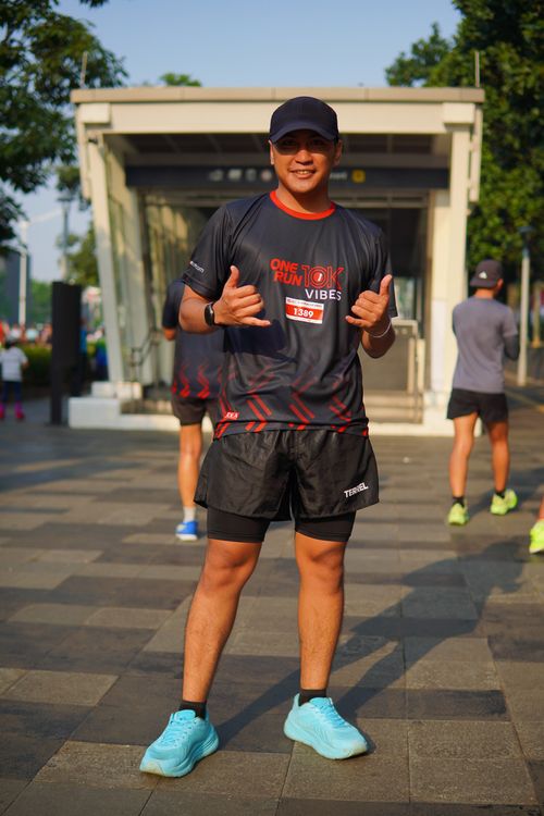 Race photo from One Run 10K Vibes 2024