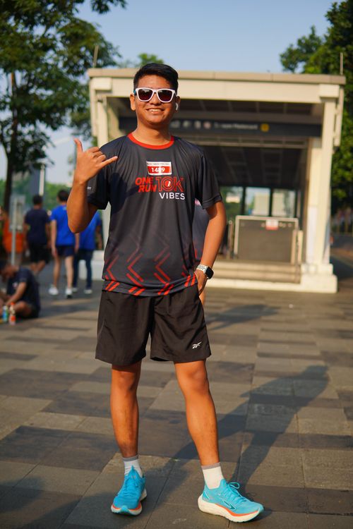 Race photo from One Run 10K Vibes 2024