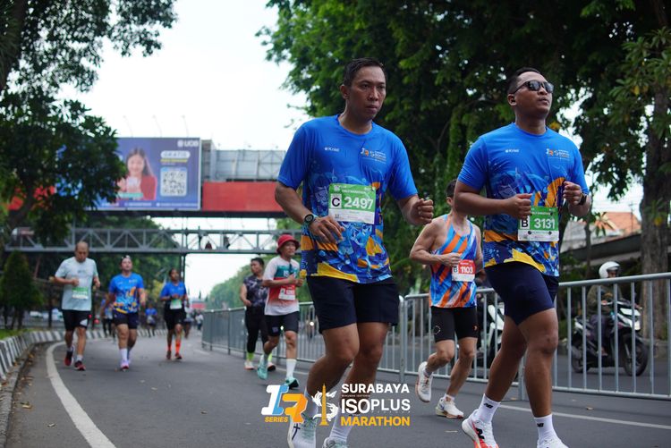 Race photo from SURABAYA ISOPLUS MARATHON 2025