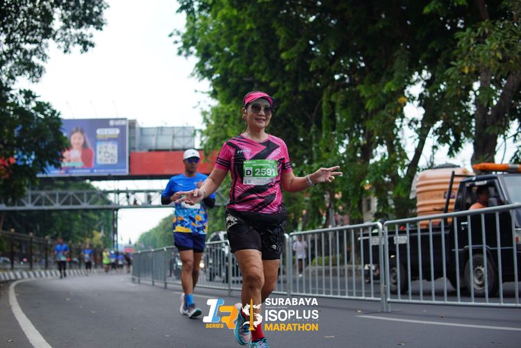 Race photo from SURABAYA ISOPLUS MARATHON 2025