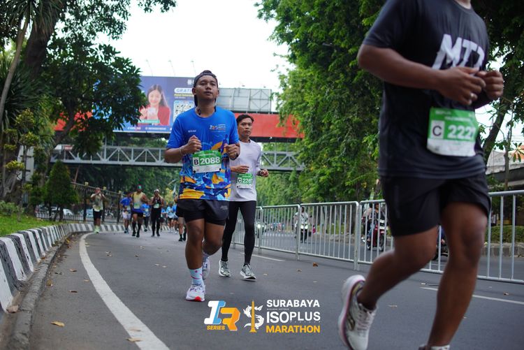 Race photo from SURABAYA ISOPLUS MARATHON 2025