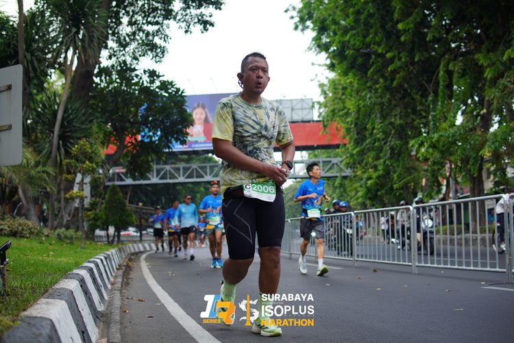 Race photo from SURABAYA ISOPLUS MARATHON 2025