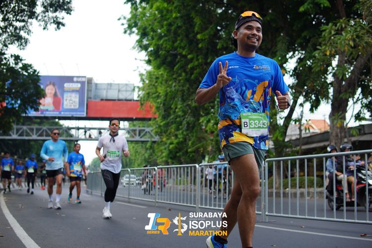 Race photo from SURABAYA ISOPLUS MARATHON 2025