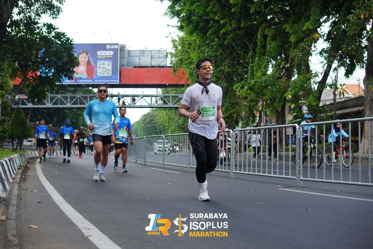 Race photo from SURABAYA ISOPLUS MARATHON 2025