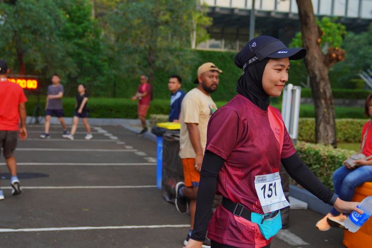 Race photo from Assurance Fun Run 2024