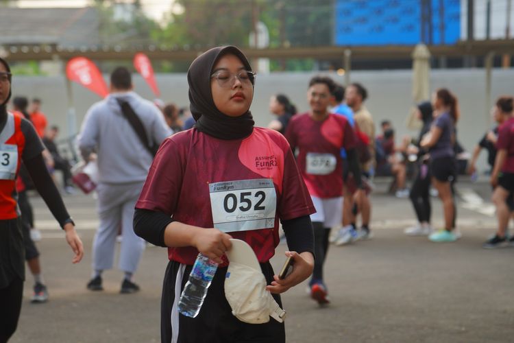 Race photo from Assurance Fun Run 2024