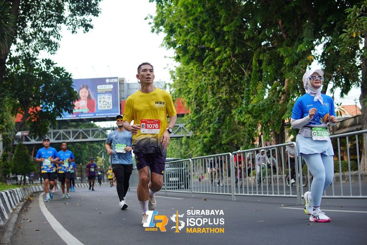 Race photo from SURABAYA ISOPLUS MARATHON 2025