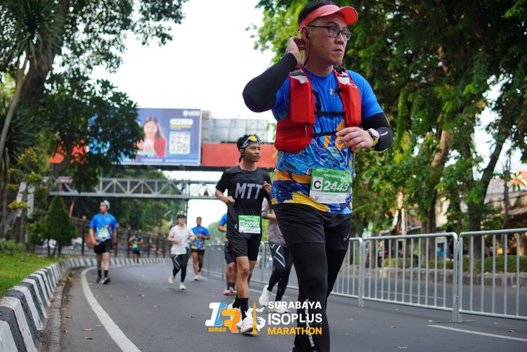 Race photo from SURABAYA ISOPLUS MARATHON 2025