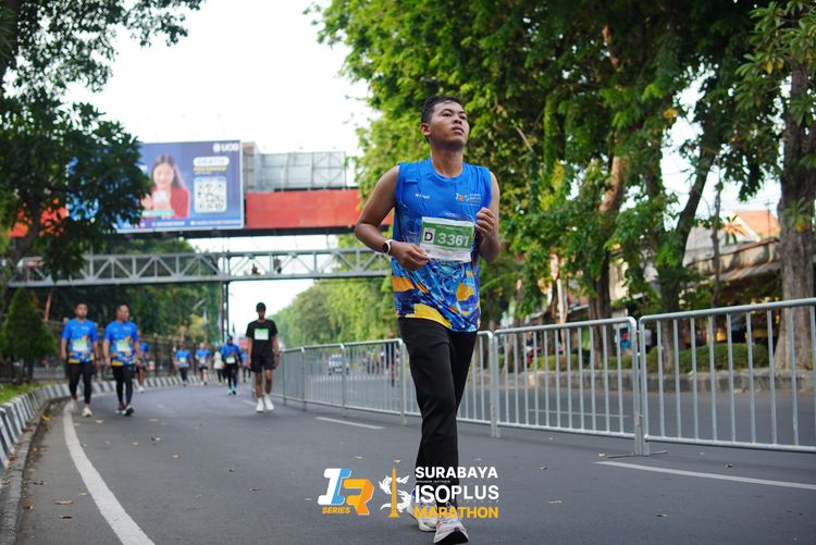 Race photo from SURABAYA ISOPLUS MARATHON 2025
