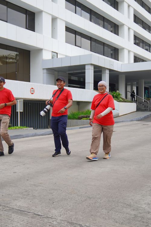 Race photo from Assurance Fun Run 2024